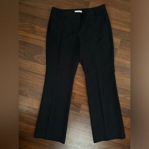 New York & Company polka dot navy blue petite trousers size 6